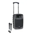 LD Systems ROADBUDDY 10 HHD 2 B6 - Battery-Powered Bluetooth Speaker with Mixer and 2 Wireless Microphones