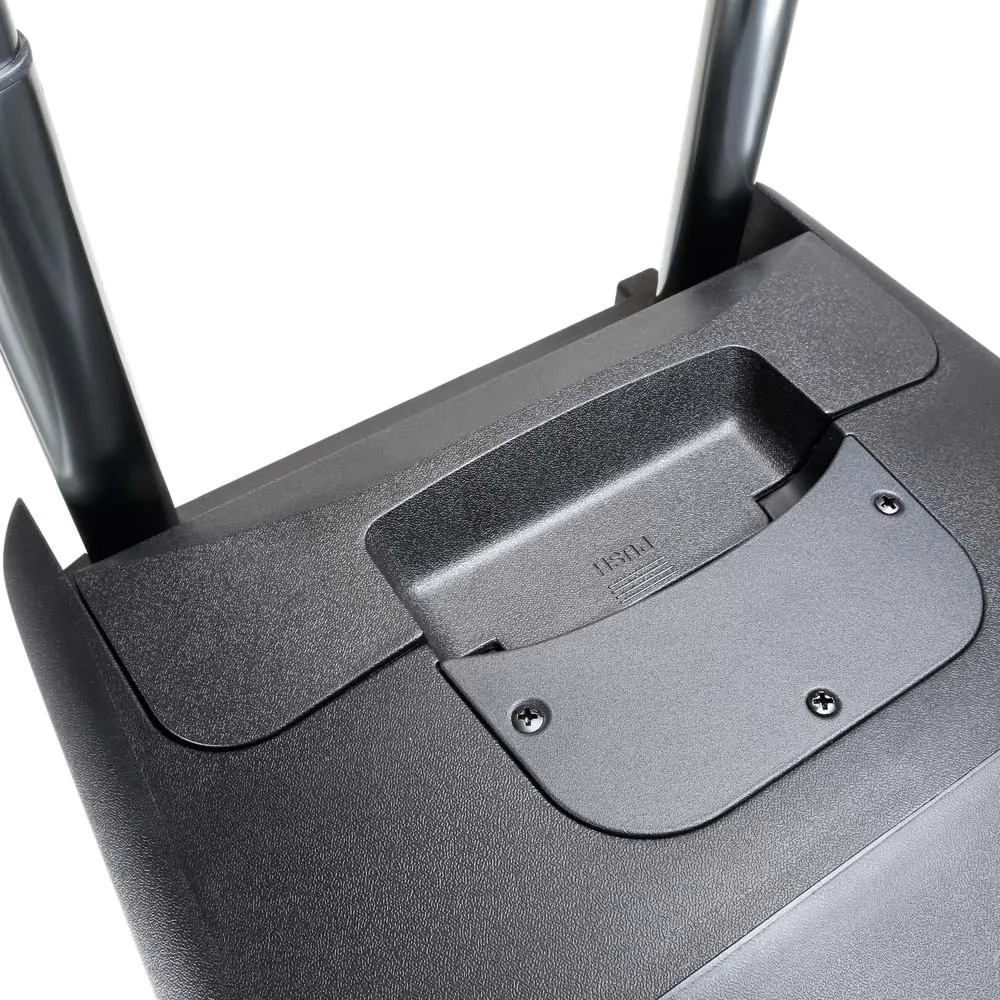 LD Systems ROADBUDDY 10 HS - Akkubetriebener Bluetooth-Lautsprecher mit Mixer, Bodypack und Headset