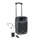 LD Systems ROADBUDDY 10 HS B5 - Akkubetriebener Bluetooth-Lautsprecher mit Mixer, Bodypack und Headset
