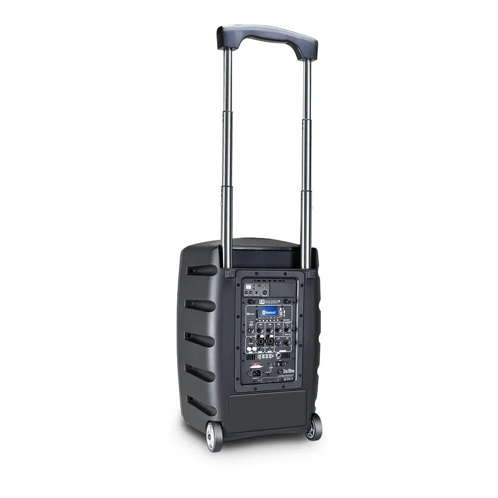 LD Systems ROADBUDDY 10 HS B5 - Akkubetriebener Bluetooth-Lautsprecher mit Mixer, Bodypack und Headset