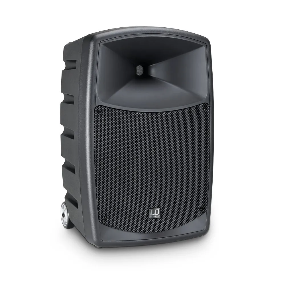 LD Systems ROADBUDDY 10 HS B5 - Akkubetriebener Bluetooth-Lautsprecher mit Mixer, Bodypack und Headset
