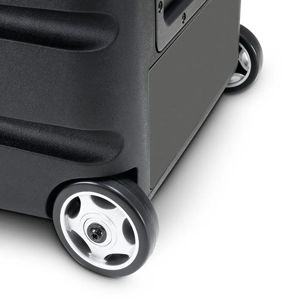 LD Systems ROADBUDDY 10 HS B5 - Akkubetriebener Bluetooth-Lautsprecher mit Mixer, Bodypack und Headset