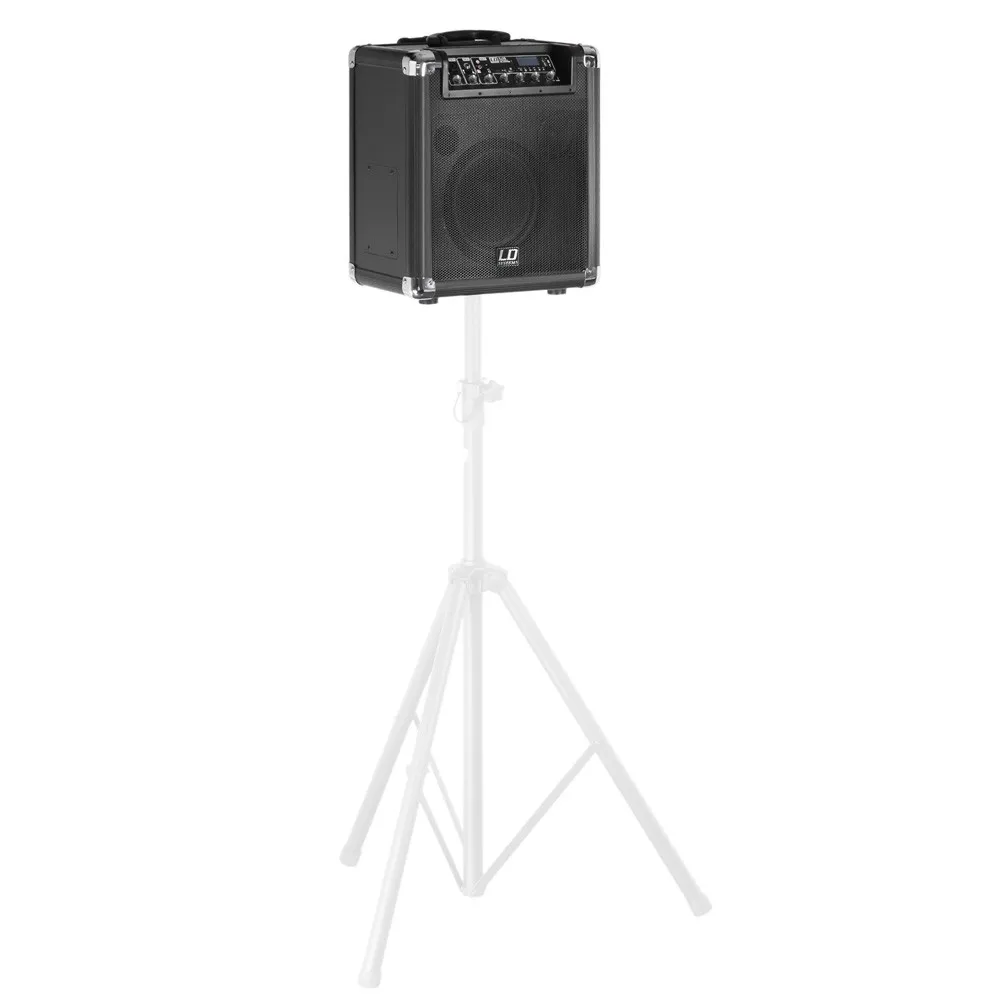 LD Systems Roadjack 10 - Akkubetriebener Bluetooth-Lautsprecher mit Mixer