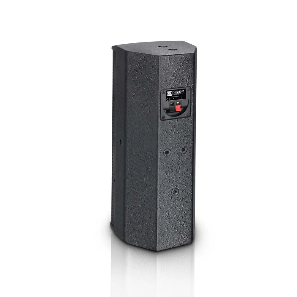 LD Systems SAT 242 G2 - 2 x 4" Installationslautsprecher passiv schwarz