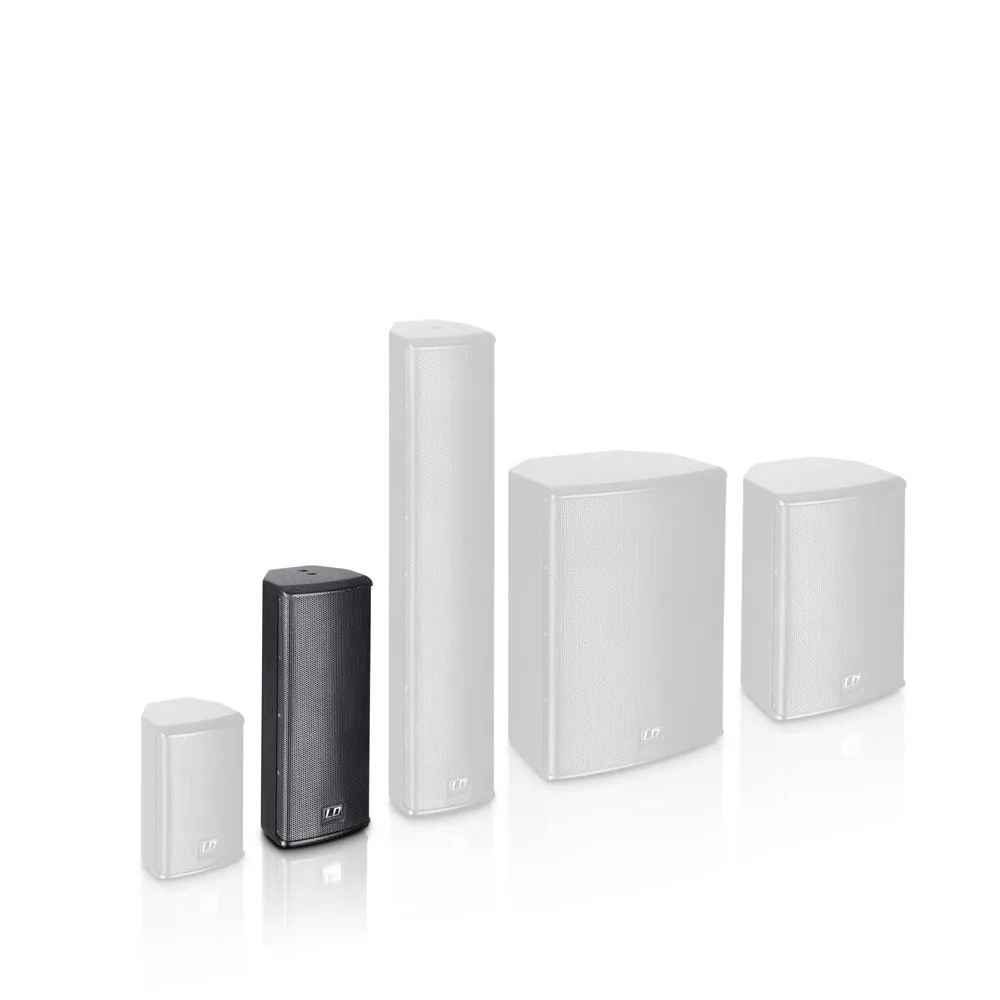 LD Systems SAT 242 G2 - 2 x 4" Installationslautsprecher passiv schwarz