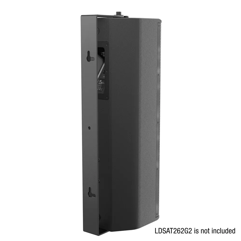 LD Systems SAT 262 G2 WMB - Schwenkbare Wandhalterung für LDSAT262G2 schwarz