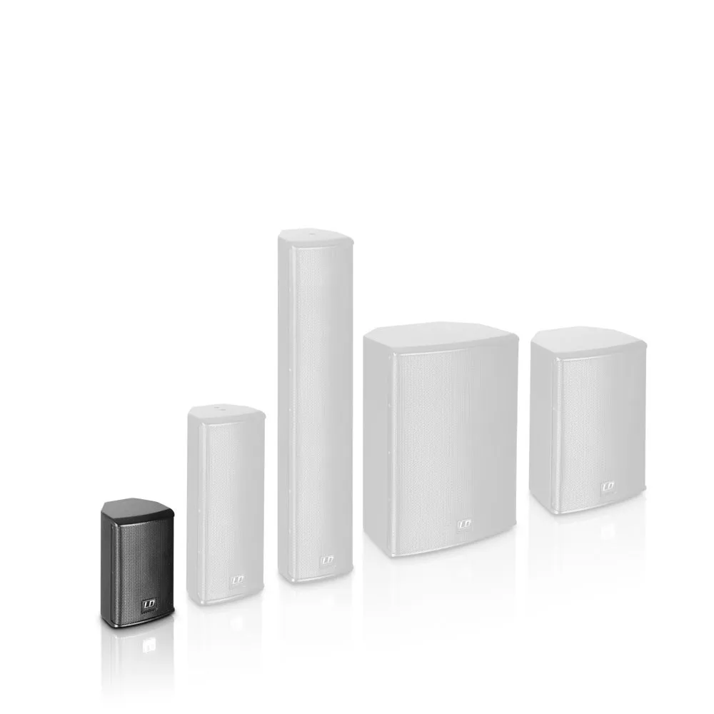LD Systems SAT 42 G2 - 4" Installationslautsprecher passiv schwarz (Paar)