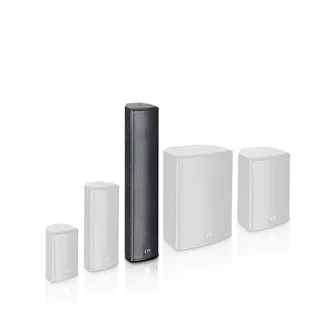 LD Systems SAT 442 G2 - 4 X 4" Installationslautsprecher passiv schwarz