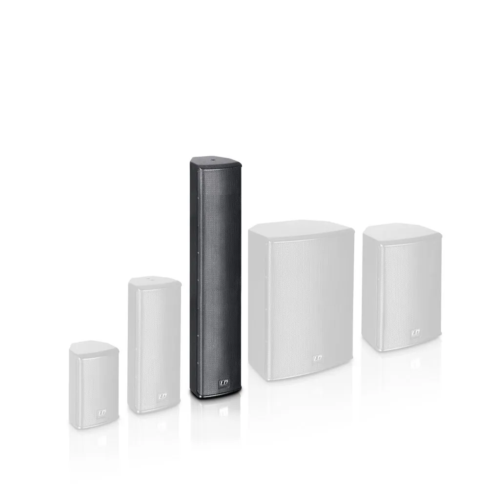 LD Systems SAT 442 G2 - 4 X 4" Installationslautsprecher passiv schwarz