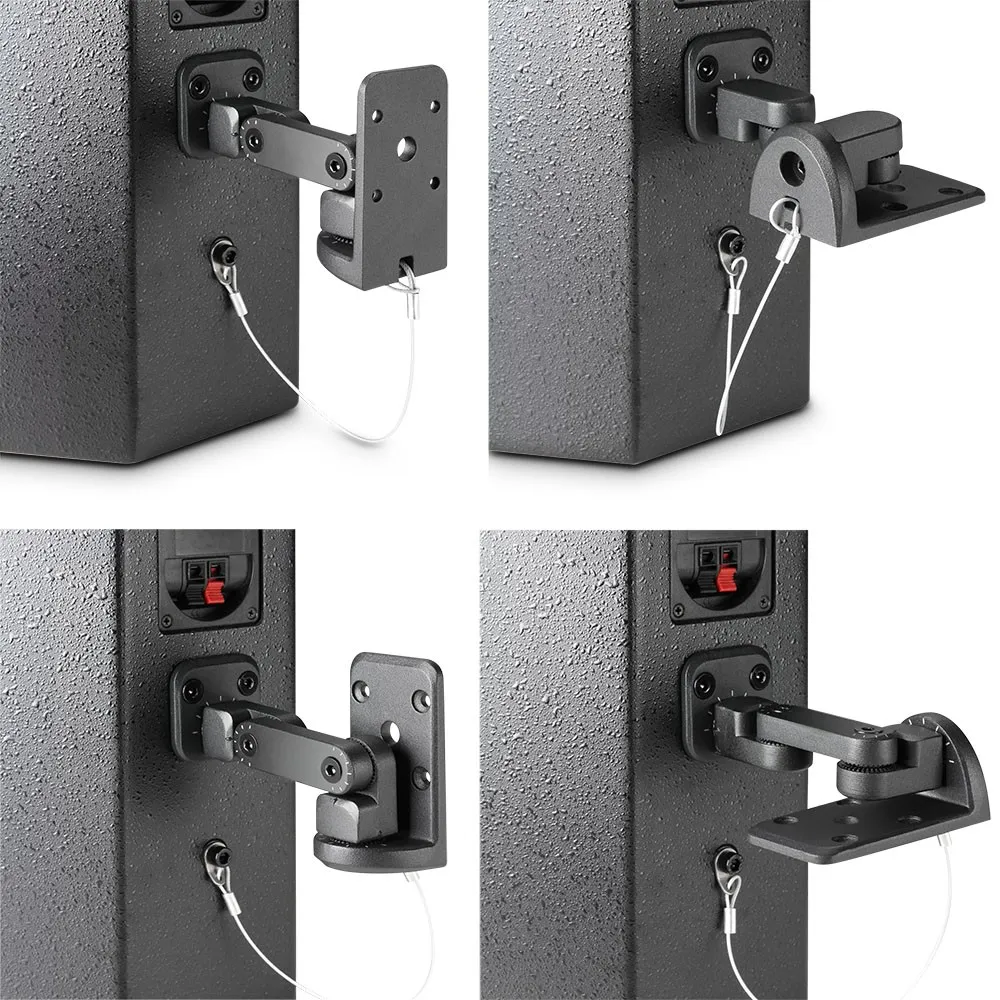 LD Systems SAT 442 G2 - 4 X 4" Installationslautsprecher passiv schwarz