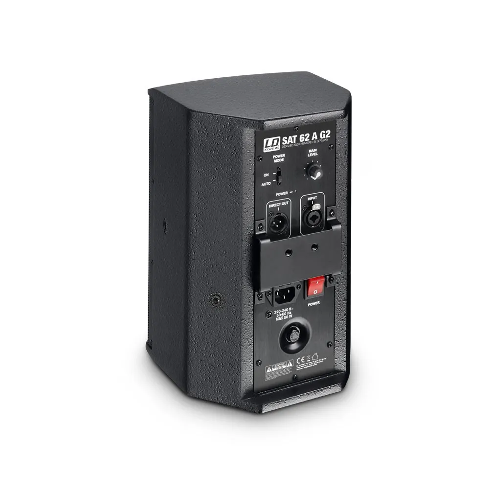 LD Systems SAT 62 A G2 - 6,5" Installationslautsprecher aktiv schwarz