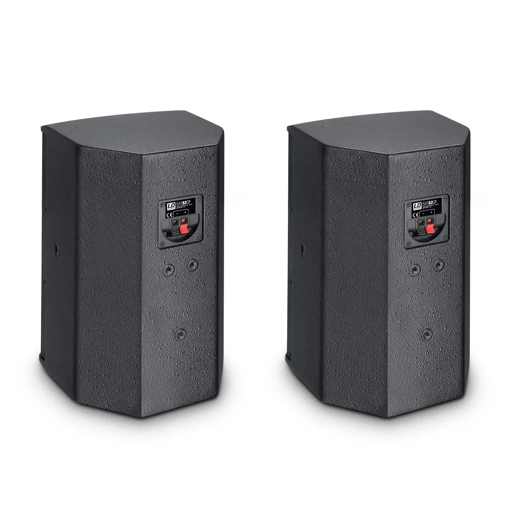 LD Systems SAT 62 G2 - 6,5" Installationslautsprecher passiv schwarz (Paar)
