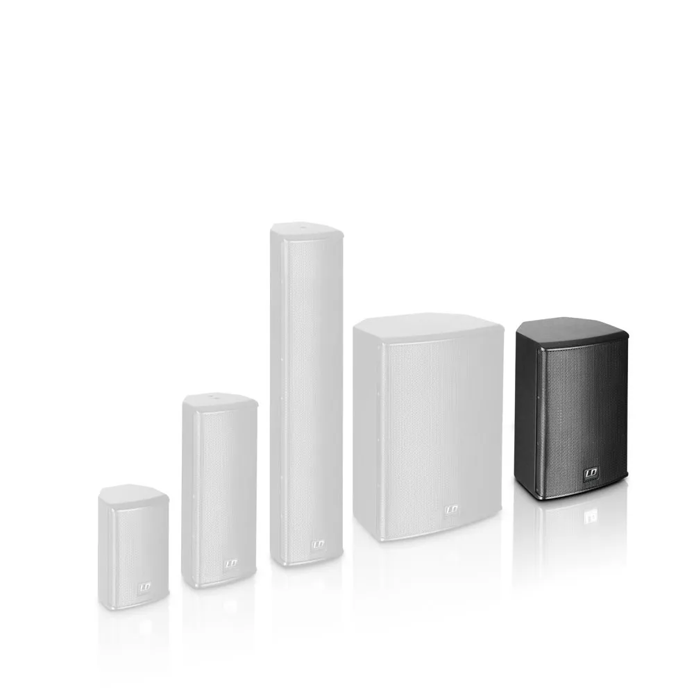 LD Systems SAT 62 G2 - 6,5" Installationslautsprecher passiv schwarz (Paar)