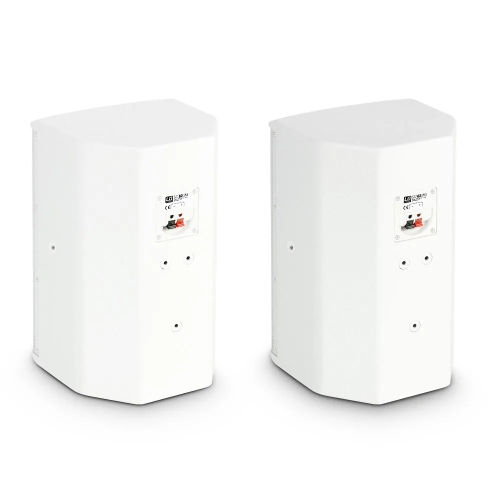 LD Systems SAT 62 G2 W - 6,5" Installationslautsprecher passiv weiß (Paar)