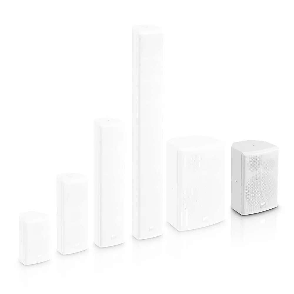 LD Systems SAT 62 G2 W - 6,5" Installationslautsprecher passiv weiß (Paar)