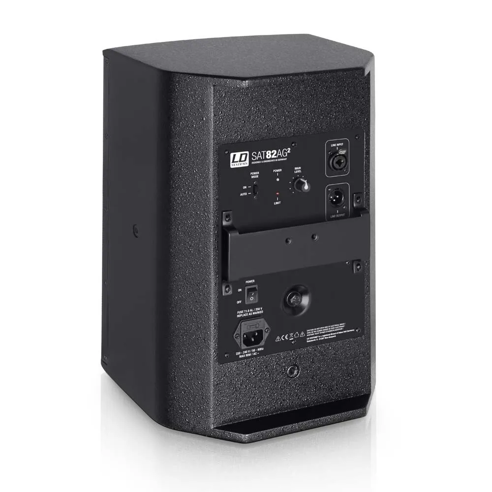 LD Systems SAT 82 A G2 - 8" Installationslautsprecher aktiv schwarz