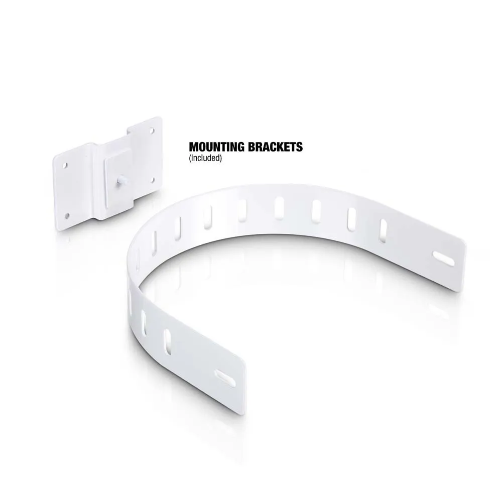 LD Systems SAT 82 A G2 W - 8" Installationslautsprecher aktiv weiß