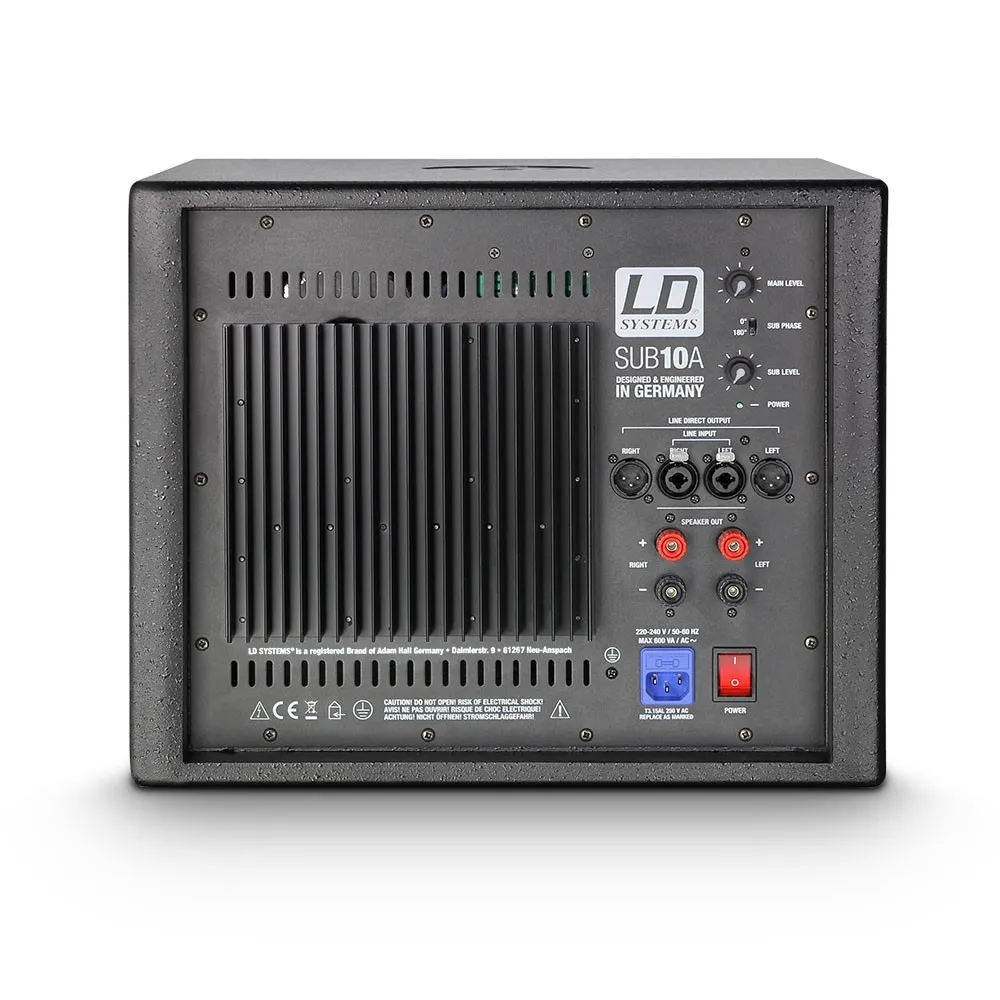 LD Systems SUB 10 A - 10" Subwoofer aktiv