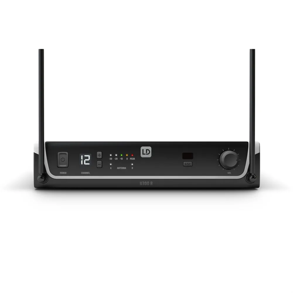 LD Systems U308 BPG - Funksystem mit Bodypack und Gitarren Kabel - 823 - 832 MHz + 863 - 865 MHz
