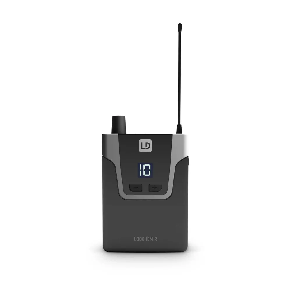LD Systems U308 IEM - In-Ear Monitoring-System - 863 - 865 MHz + 823 - 832 MHz