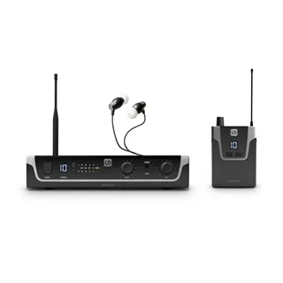 LD Systems U308 IEM HP - In-Ear Monitoring-System mit Ohrhörern - 863 - 865 MHz + 823 - 832 MHz