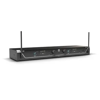 LD Systems U308 R2 - Dual Empfänger - 863 - 865 MHz + 823 - 832 MHz