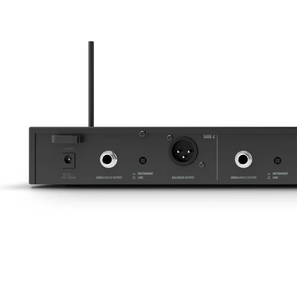 LD Systems U308 R2 - Dual Empfänger - 863 - 865 MHz + 823 - 832 MHz