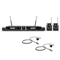 LD Systems U505 BPL 2 - Système de microphone sans fil avec 2 émetteurs bodypack et 2 microphones lavalier
