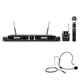 LD Systems U505 HBH 2 - Funkmikrofon System mit Bodypack, Headset und Handmikrofon dynamisch