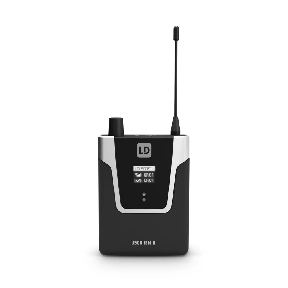 LD Systems U505 IEM BUNDLE - In-Ear Monitoring-System mit 2 x Bodypack - 584 - 608 MHz