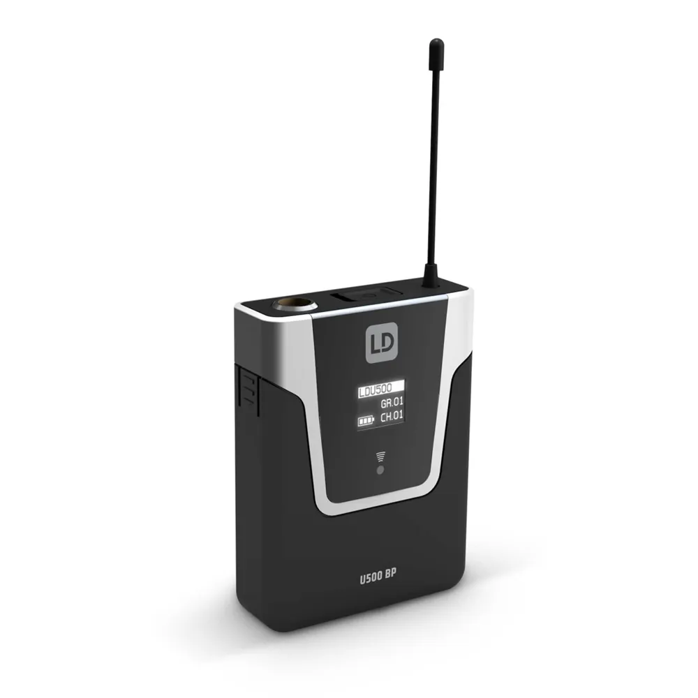 LD Systems U506 BPH 2 - Dual - Funkmikrofon System mit 2 x Bodypack und 2 x Headset - 655 - 679 MHz