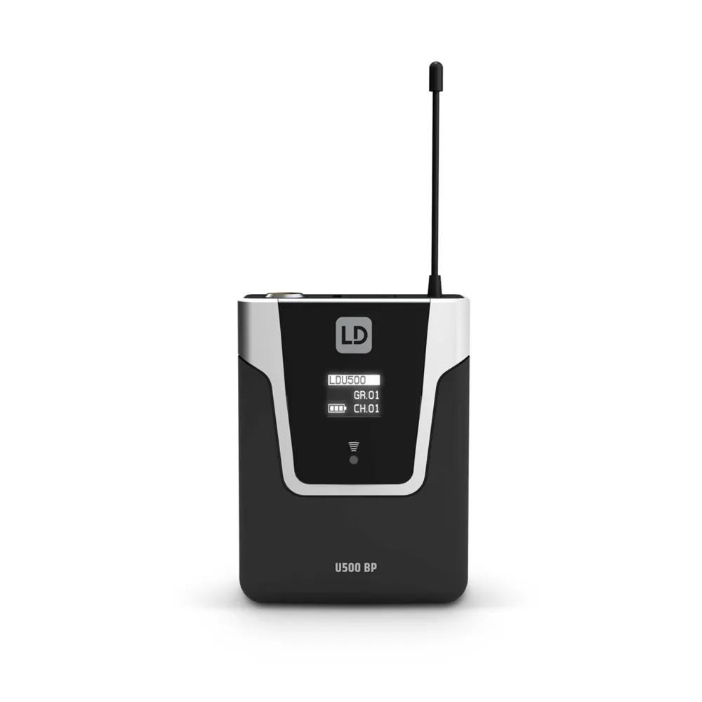 LD Systems U506 BPH 2 - Dual - Funkmikrofon System mit 2 x Bodypack und 2 x Headset - 655 - 679 MHz
