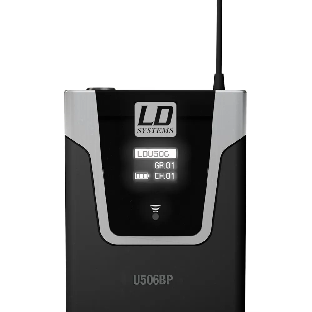 LD Systems U506 BPL 2 - Funkmikrofon System mit 2 x Bodypack und 2 x Lavalier Mikrofon