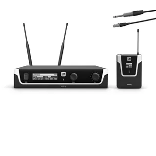 LD Systems U508 BPG - Funkmikrofon System mit Bodypack und Gitarren Kabel - 823 – 832 MHz + 863 – 865 MHz.