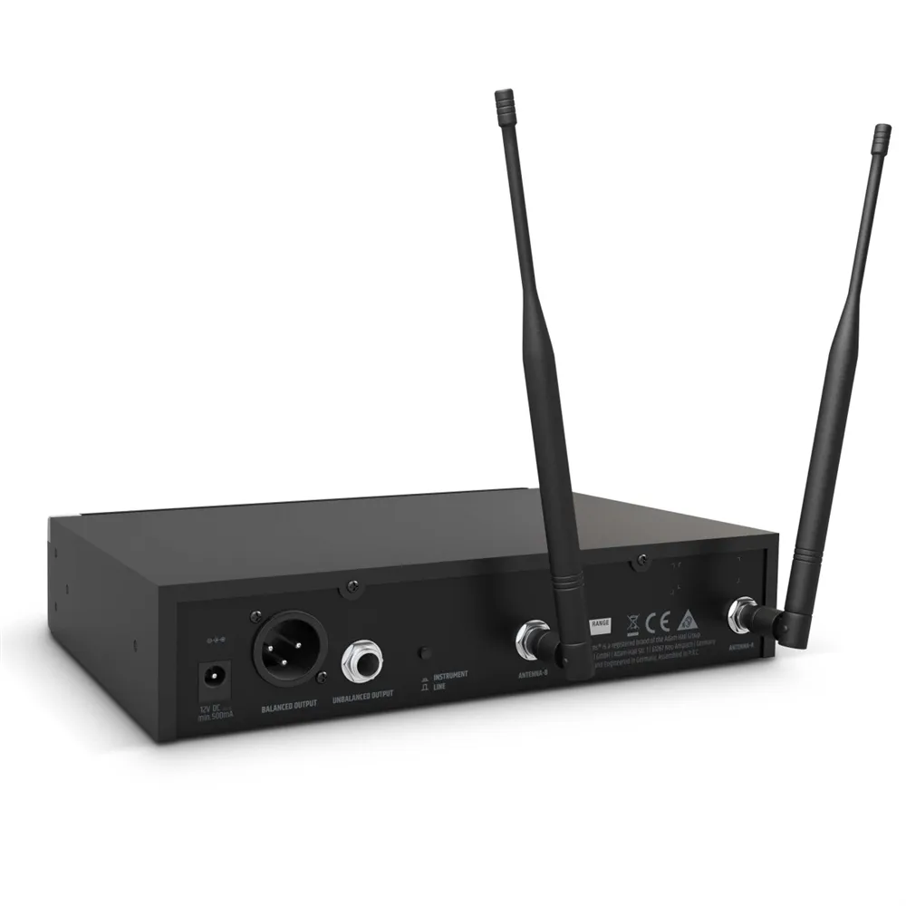 LD Systems U508 BPH - Funkmikrofon System mit Bodypack und Headset - 823 – 832 MHz + 863 – 865 MHz.