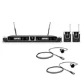LD Systems U508 BPL 2 - Wireless Microphone System with 2 Bodypacks and 2 Lavalier Microphones