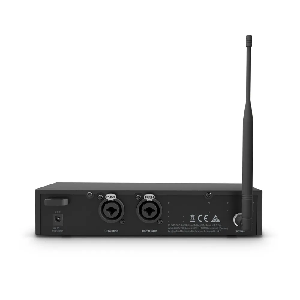 LD Systems U508 IEM BUNDLE - In-Ear Monitoring-System mit 2 x Bodypack - 863 - 865 MHz + 823 - 832 MHz