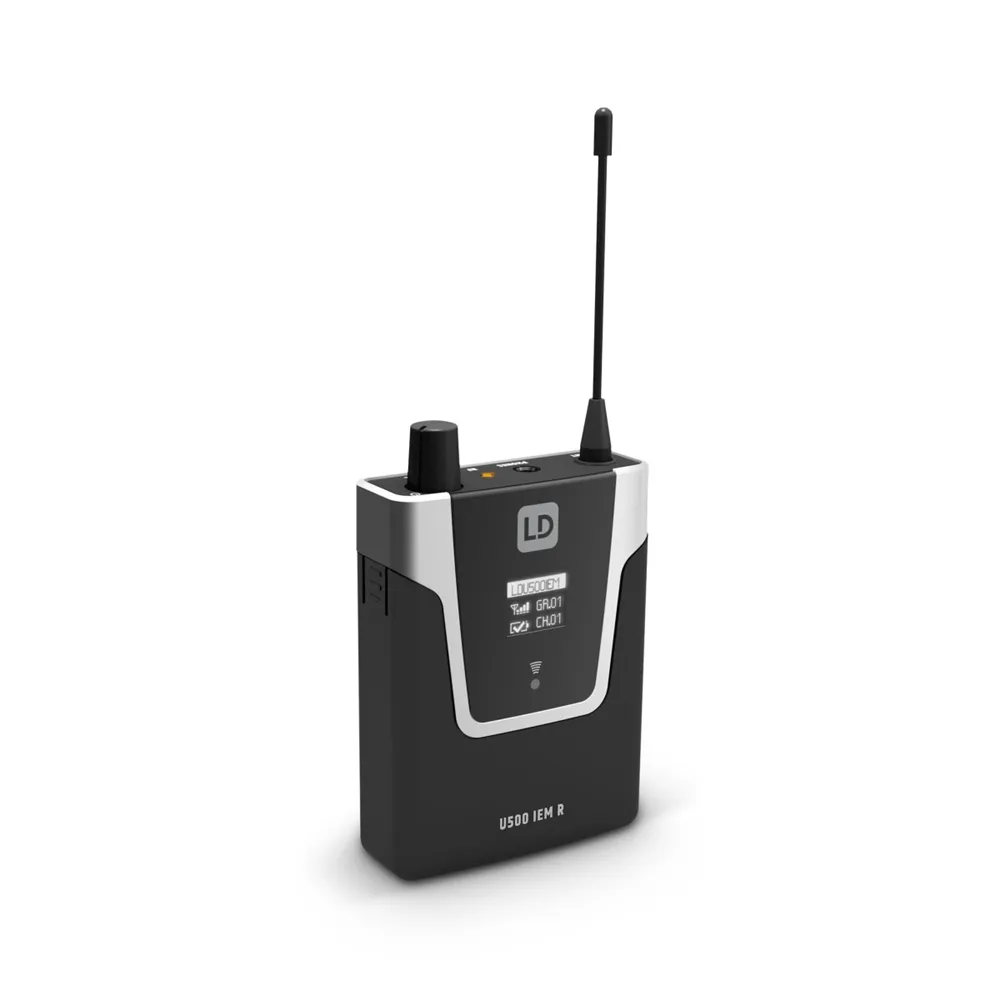 LD Systems U508 IEM HP - In-Ear Monitoring-System mit Ohrhörern - 863 - 865 MHz + 823 - 832 MHz