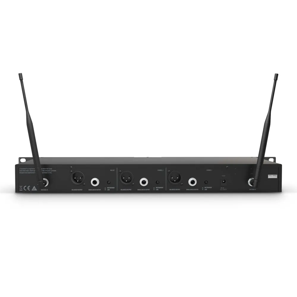LD Systems U518 BPH 2 - Dual - Funkmikrofon System mit 2 x Bodypack und 2 x Headset