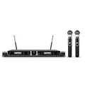 LD Systems U518 HHD 2 - Système de microphone sans fil dual avec 2 x microphone à main dynamique