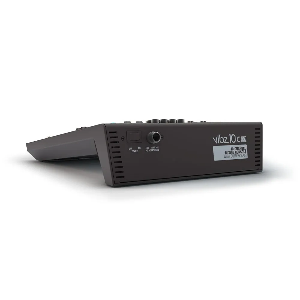 LD Systems VIBZ 10 C - 10-Kanal Mischpult mit Kompressor