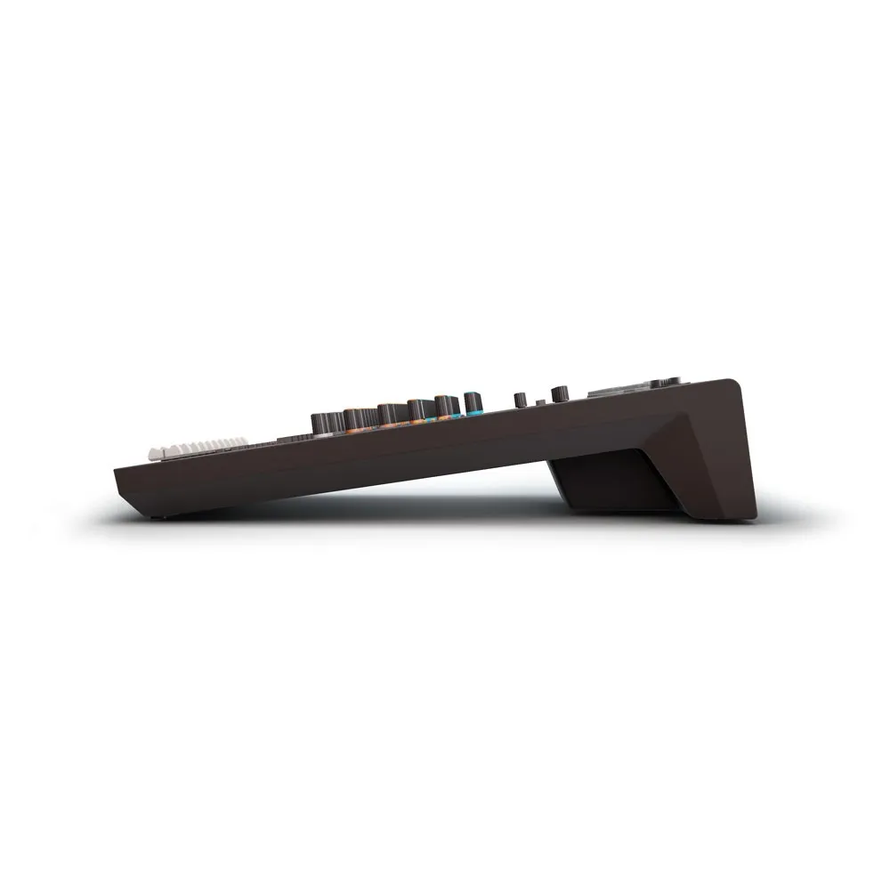 LD Systems VIBZ 12 DC - 12-Kanal Mischpult mit DFX und Kompressor