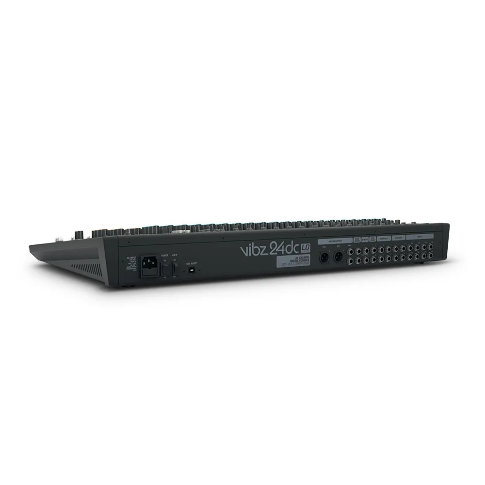LD Systems VIBZ 24 DC - 24-Kanal Mischpult mit DFX und Kompressor
