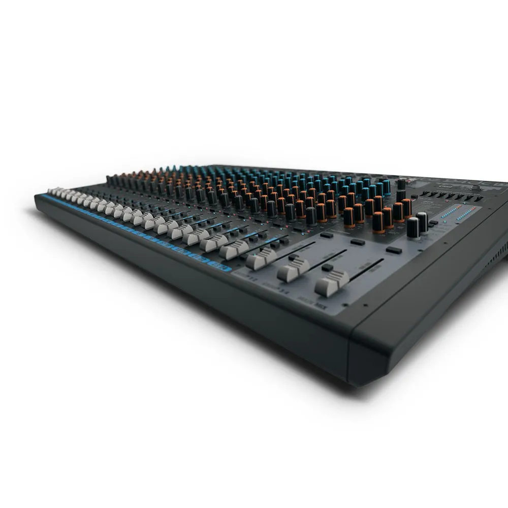 LD Systems VIBZ 24 DC - 24-Kanal Mischpult mit DFX und Kompressor