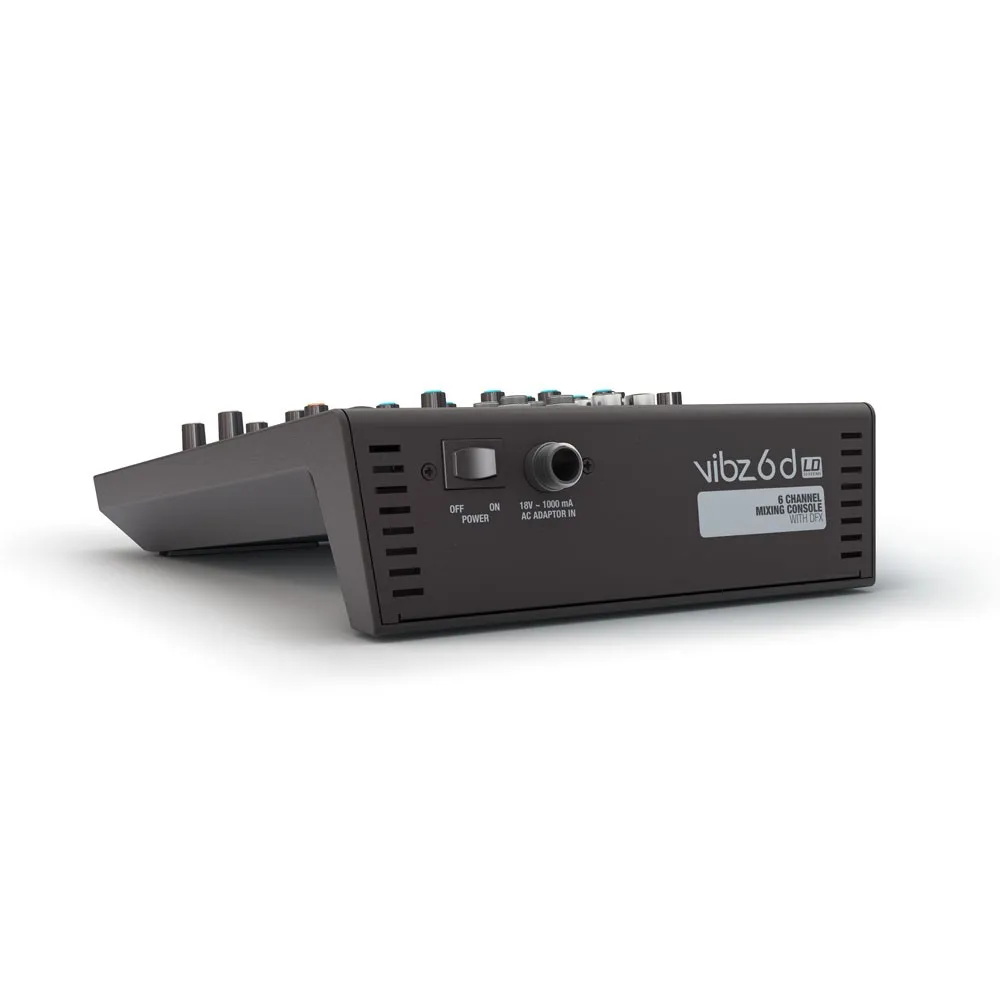 LD Systems VIBZ 6 D - 6-Kanal Mischpult mit DFX