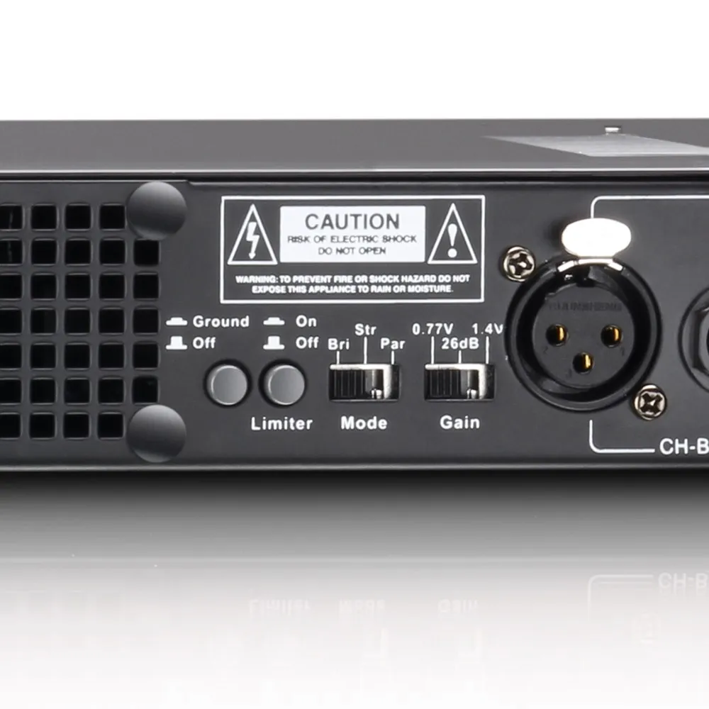 LD Systems XS 200 - PA Endstufe Class D 2 x 100 W 4 Ohm