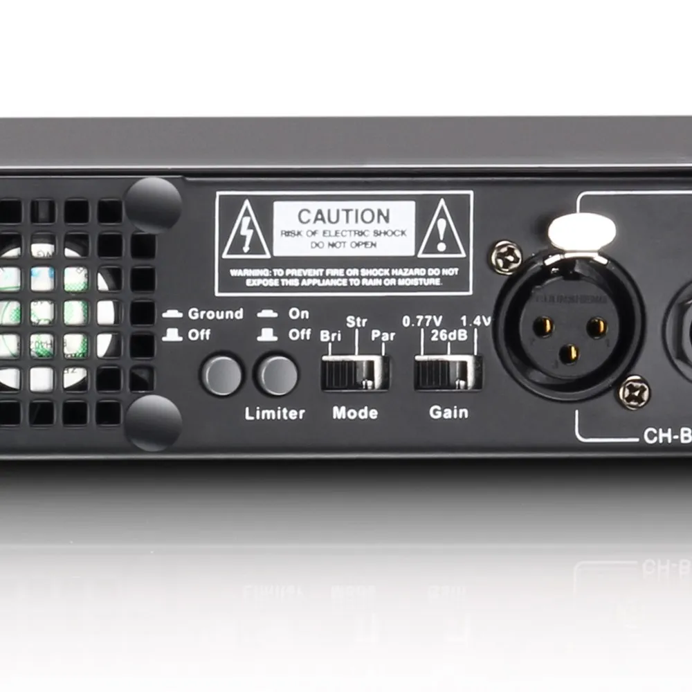 LD Systems XS 400 - PA Endstufe Class D 2 x 200 W 4 Ohm