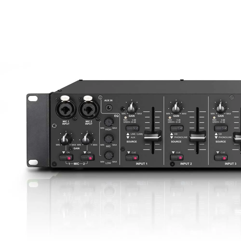 LD Systems ZONE 423 - 19" 2-Zonen Mixer 2HE