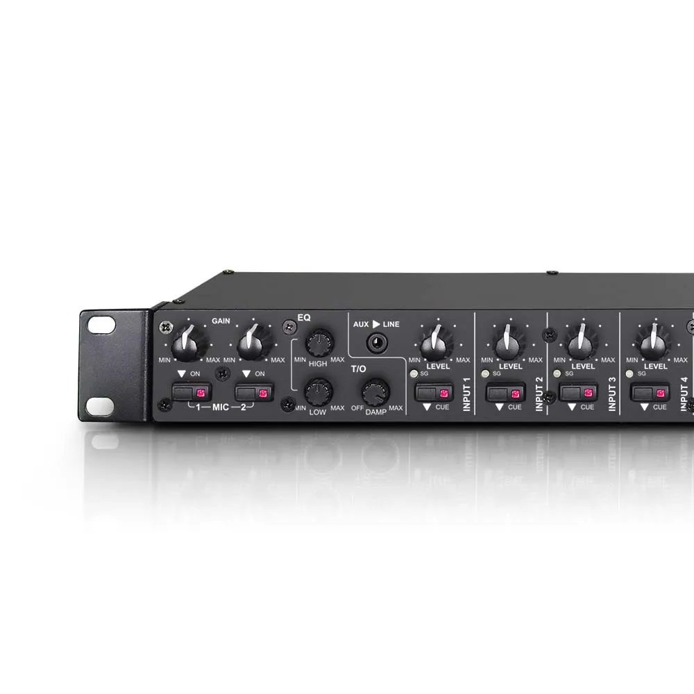 LD Systems ZONE 622 - 19" 2-Zonen Mixer 1HE