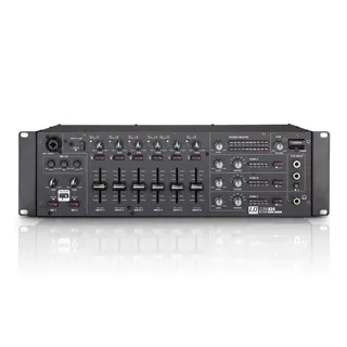 LD Systems ZONE 624 - 19" 4-Zonen Mixer 3HE
